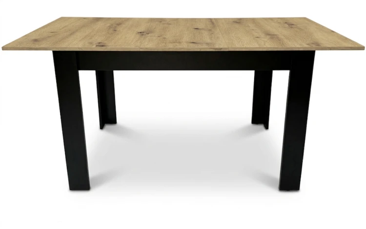 Stół Rozkładany NP 120-160x80 Artisan nogi czarne