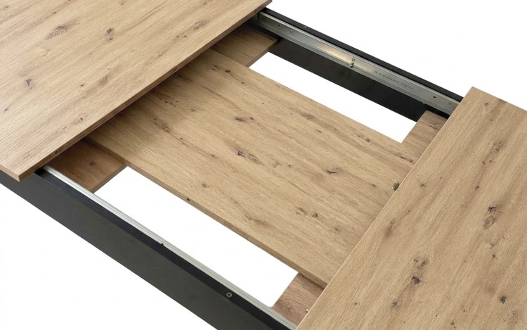 Stół Rozkładany NP 120-160x80 Artisan nogi czarne
