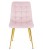 Krzesło Lumi - aksamit róż jasny / nogi złote x 4