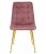 Krzesło Lumi -  aksamit róż ciemny / nogi złote x 4