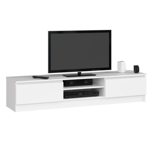 Szafka Komoda RTV Pod Telewizor 160cm Biała
