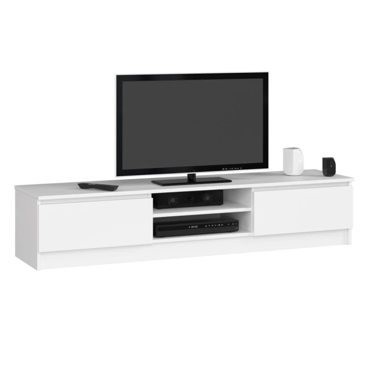 Szafka Komoda RTV Pod Telewizor 160cm Biała