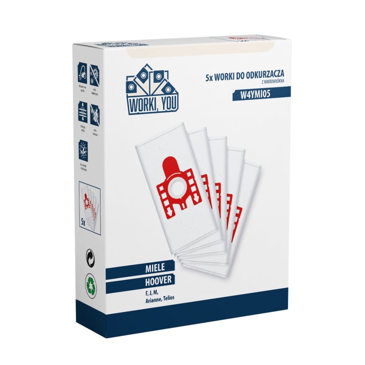 Worki do odkurzacza Miele 9917730