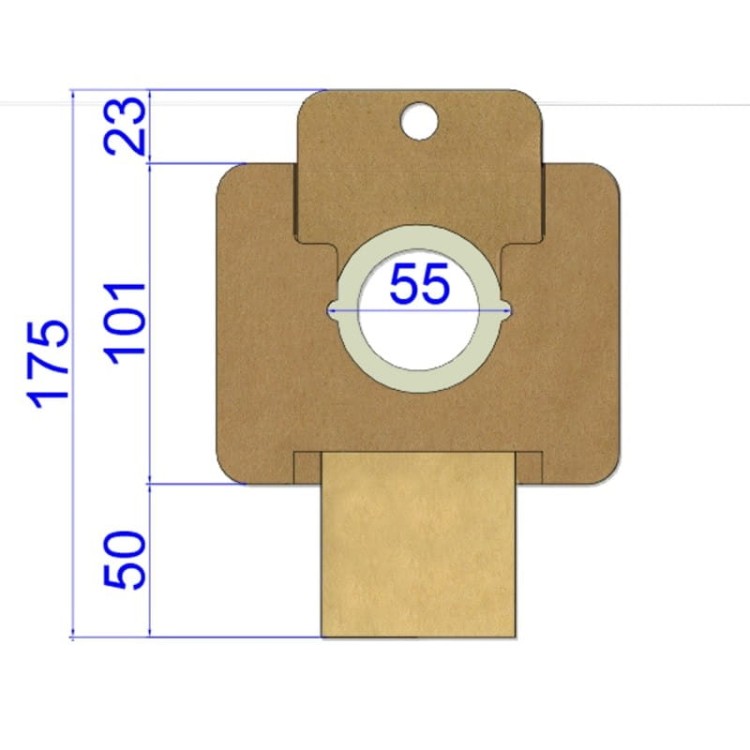 Worki do odkurzacza Nilfisk D120