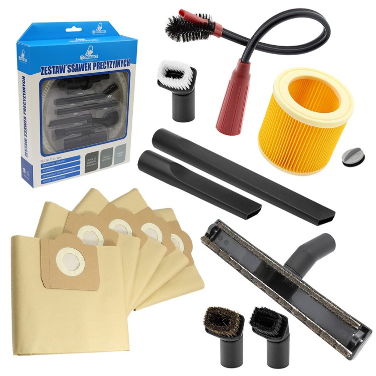 Zestaw ssawek premium do odkurzacza Karcher WD3
