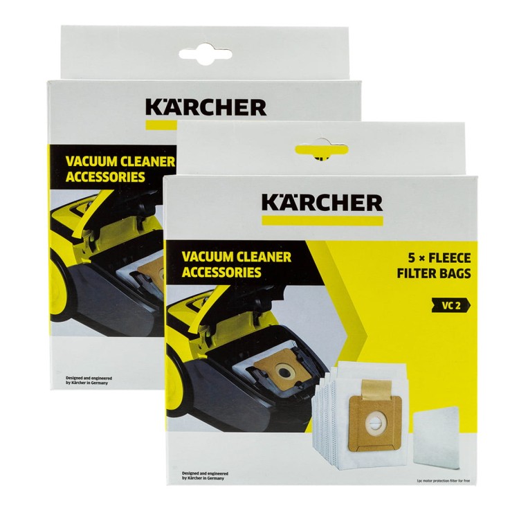 Karcher VC 2 (ERP) VC 2 Premium oryginalne worki do odkurzacza  10 sztuk