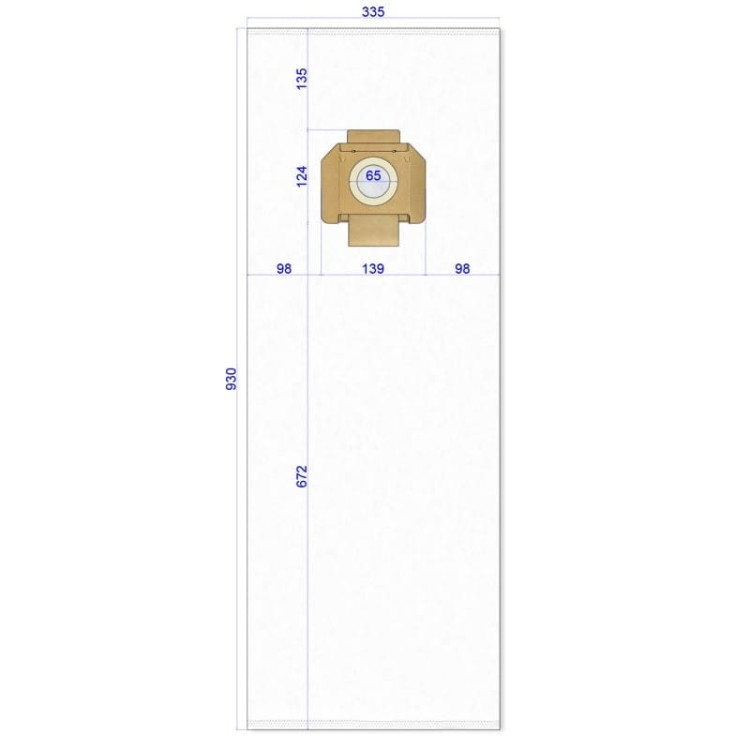 Worki do odkurzacza Nilfisk Attix7