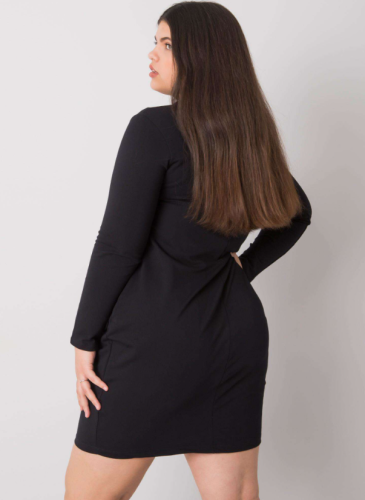 Sukienka Plus Size  Czarna