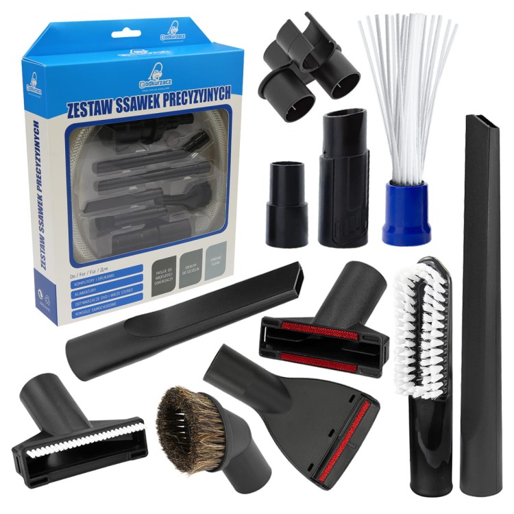 Zestaw ssawek do tapicerki do odkurzacza Samsung Karcher Miele Bosch 35 mm