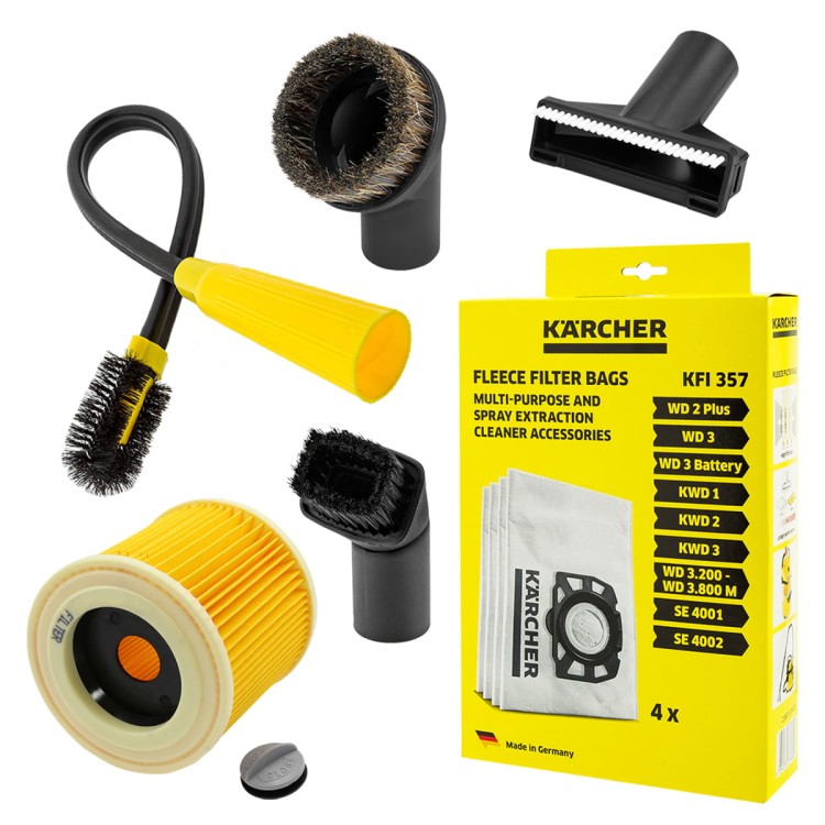 Worki końcówki filtr do Karcher seria  WD 3.200 WD3