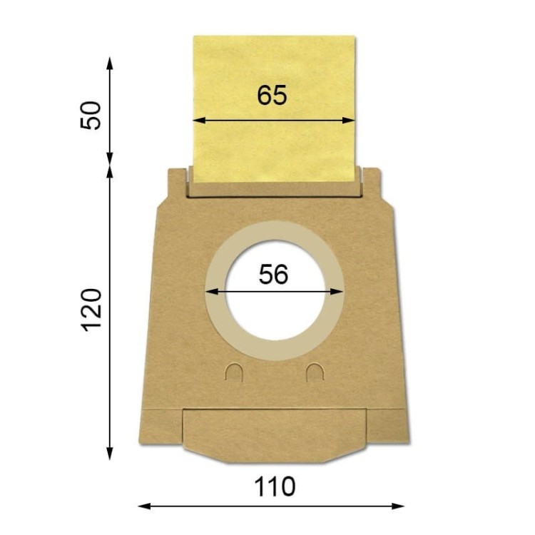 Worki do odkurzacza Bosch Typ A B C BBZ 23 AF