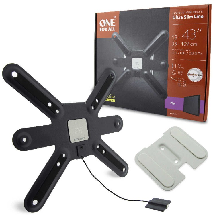 Uchylny uchwyt ścienny do telewizora  13-43″