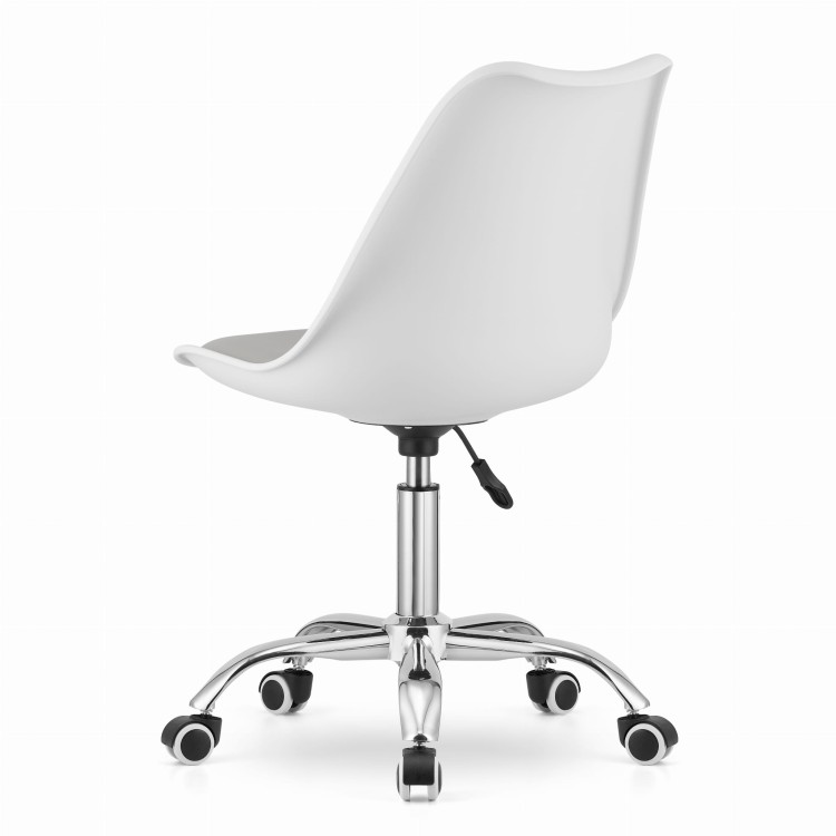Krzesło obrotowe Arion - biało-szare